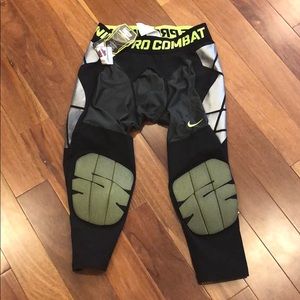 Nike pro combat hyper baseball compression 3/4 lth